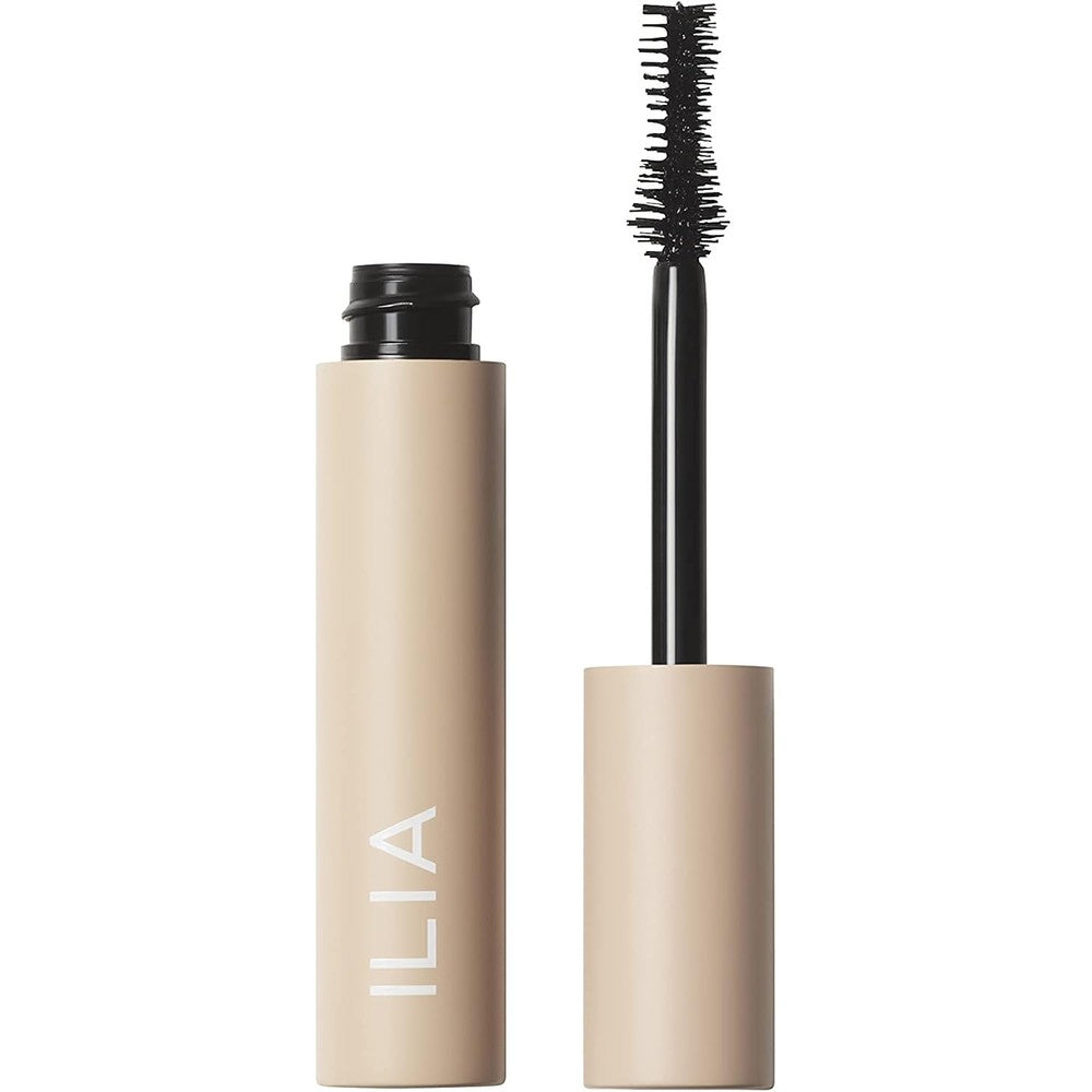 ILIA Fullest Volumizing Mascara front view of the premium eco-friendly tube packaging