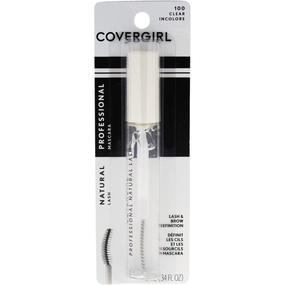 Covergirl Professional Natural Lash Mascara Clear tube packaging
