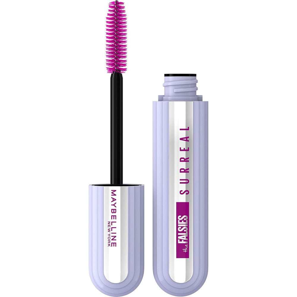 Maybelline The Falsies Surreal Extensions Washable Mascara front view volumizing eye makeup