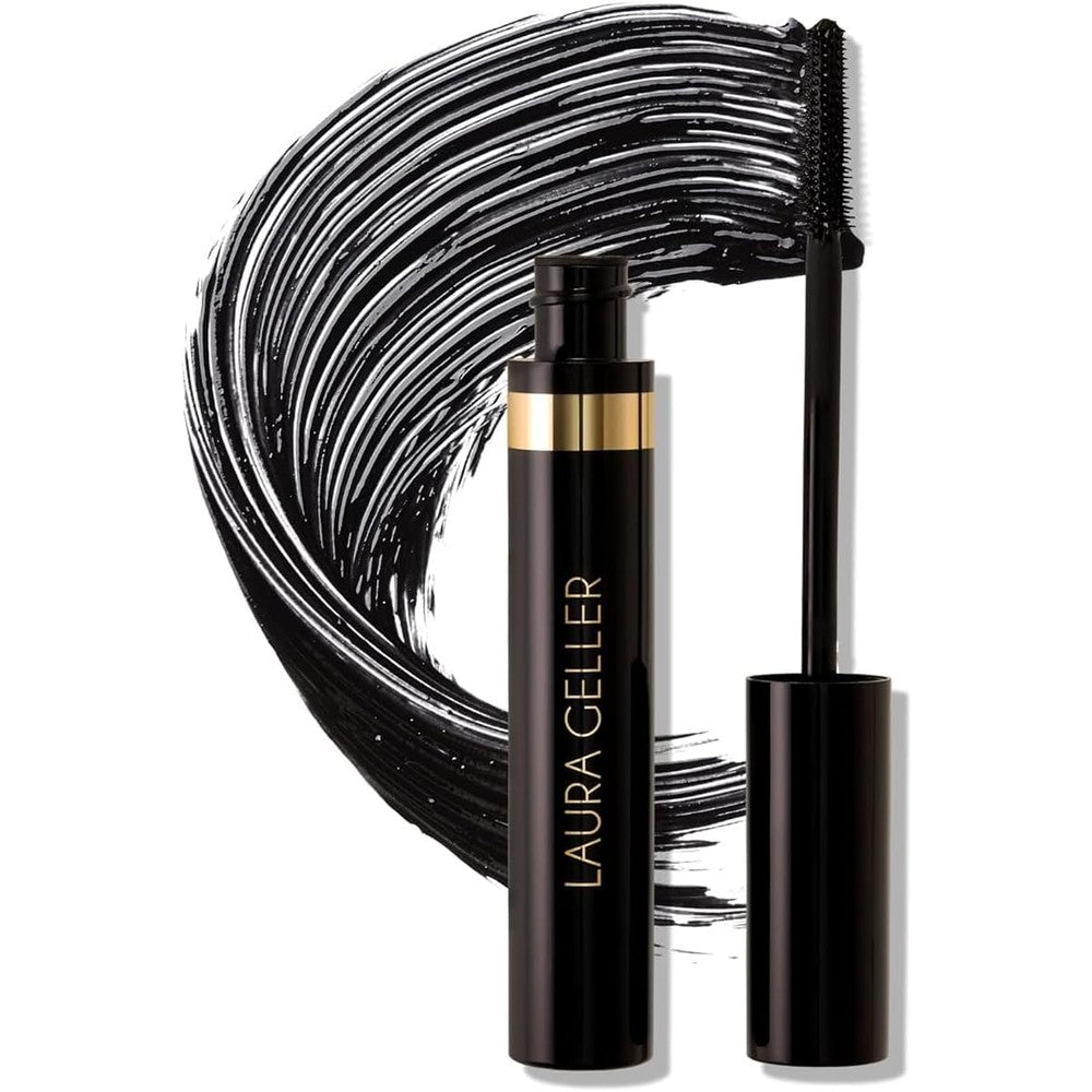 Laura Geller New York Kajal Longwear Mascara front view premium packaging.
