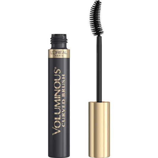 L'Oreal Paris Voluminous Original Curved Brush Mascara front view for volumizing makeup.