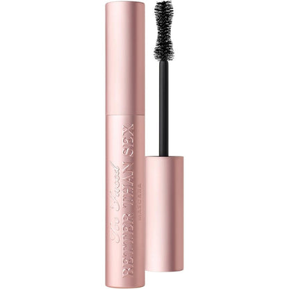 Too Faced Better Than Sex Volumizing Mascara pale pink tube front view