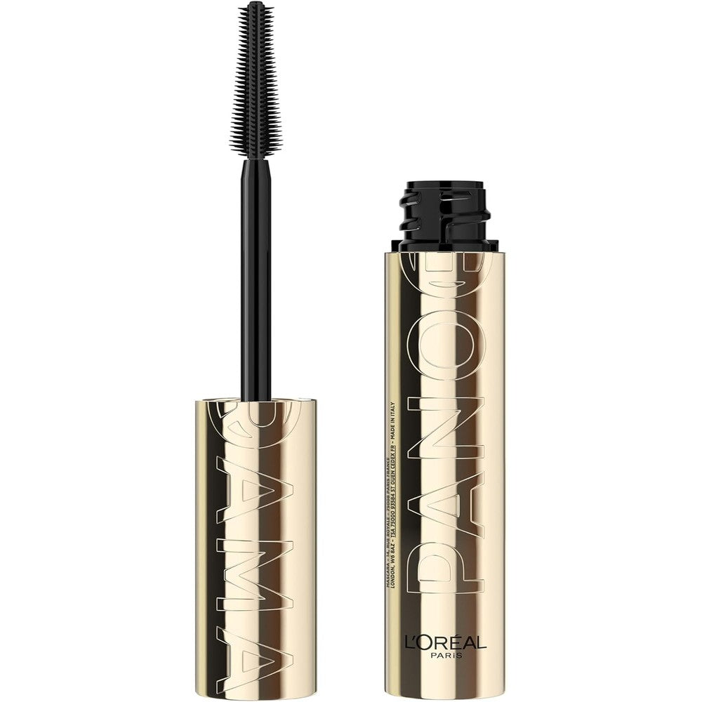 L'Oreal Paris Voluminous Panorama Mascara front view in gold packaging