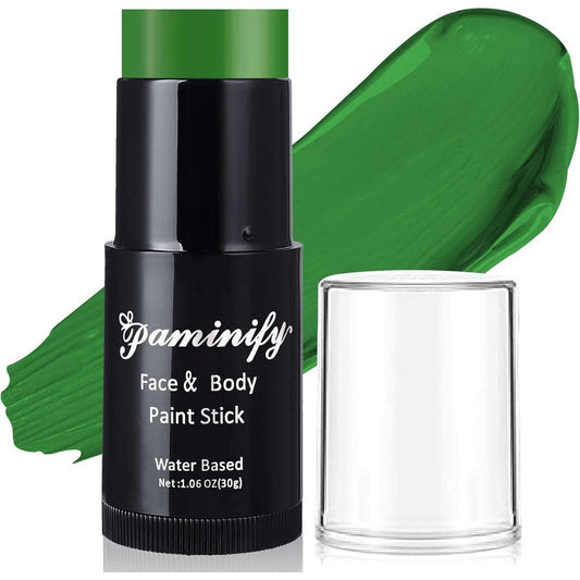 Paminify Witch Green Face Paint Stick front view