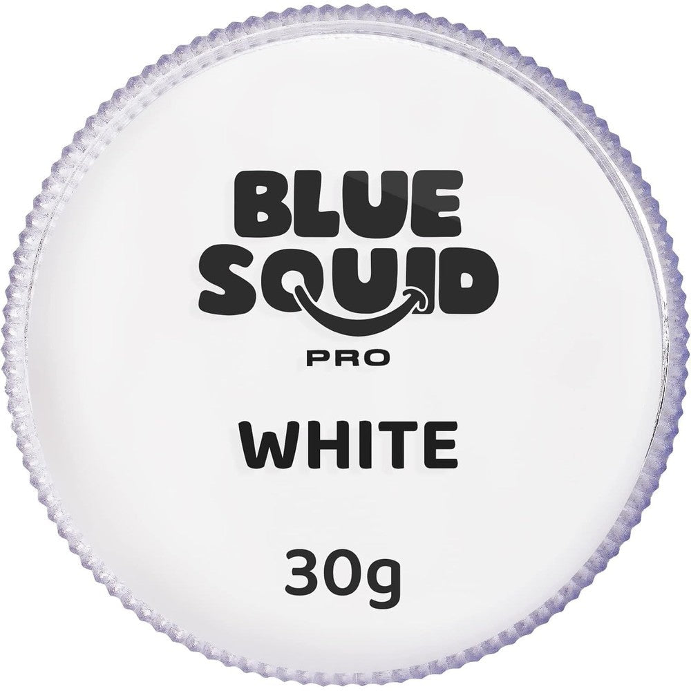 Blue Squid Professional Water Based Face Paint single cake jar front view
