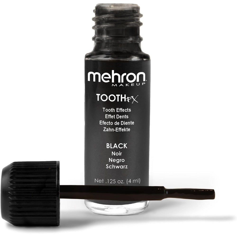 Mehron Tooth FX Black temporary tooth paint for missing teeth makeup