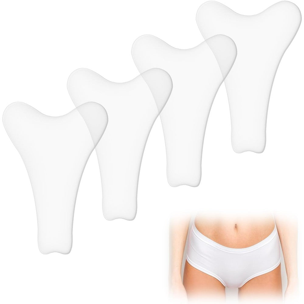 Hoohnnaa Y shape silicone concealer pads front view