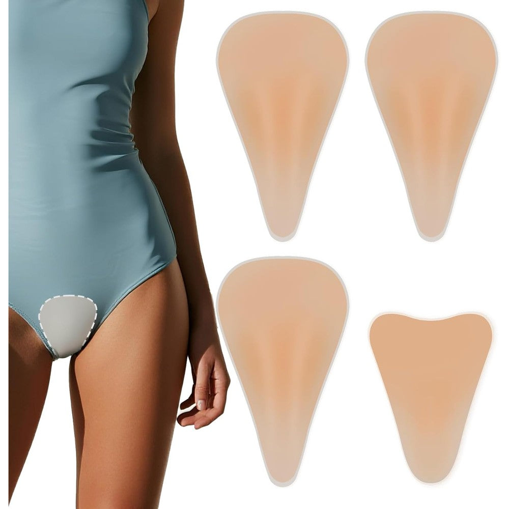 Hapife Seamless Modesty Cover front view silicone insert