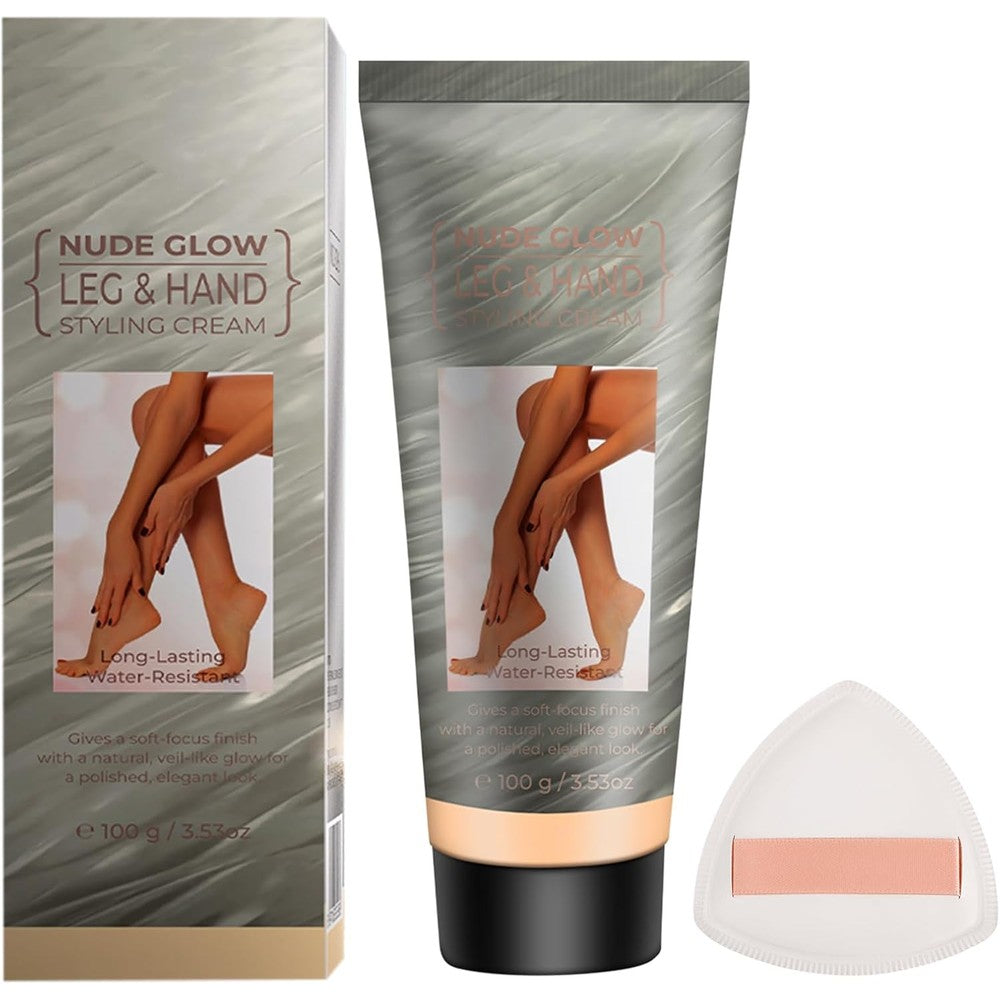 Jutqut waterproof leg and body makeup cream front view packaging