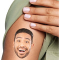 Big Dot of Happiness custom photo face tattoos set of 12