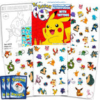 Decade West Pokemon Tattoos Party Favors Set front view