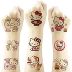 JMYUJX Hello Kitty 40 sheets temporary tattoos front view