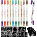 Hawink temporary tattoo markers kit front view