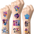 Squishy 50 Pcs Kpop Demon Hunters temporary tattoo stickers front packaging