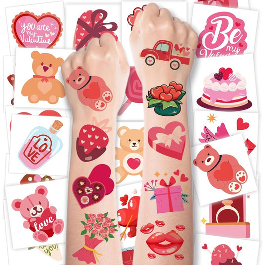 MDDRUIQI 150 piece temporary tattoo set front view