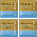 Comodynes Self Tanning Towelettes Gold 4 Pack front view packaging