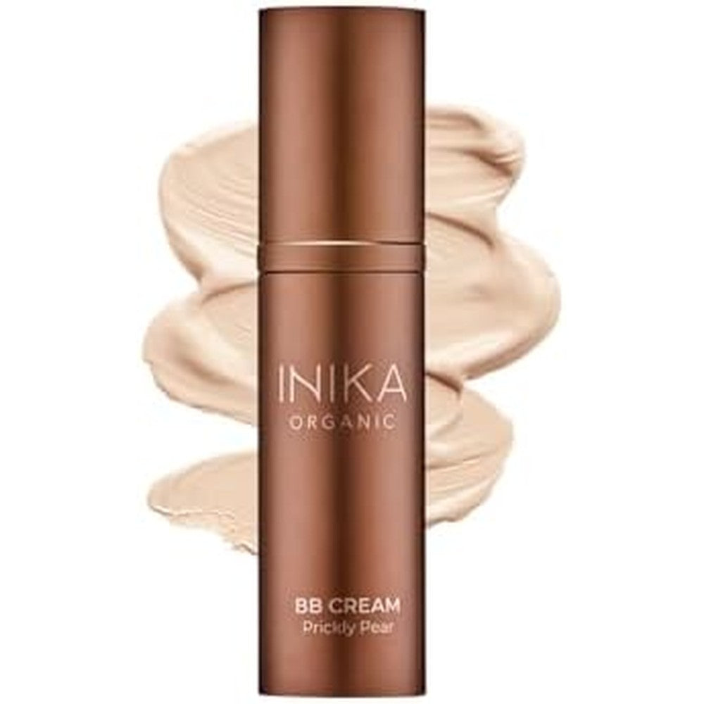 INIKA Organic BB Cream Foundation tube in Nude shade for radiant skin