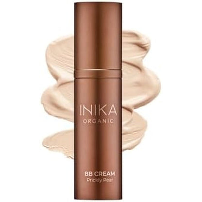 INIKA Organic BB Cream Foundation tube in Nude shade for radiant skin