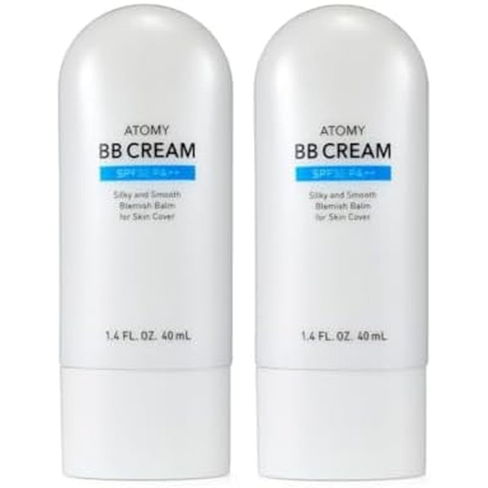 Tipiak Atomy BB Cream front view tube with SPF labeling and skincare benefits