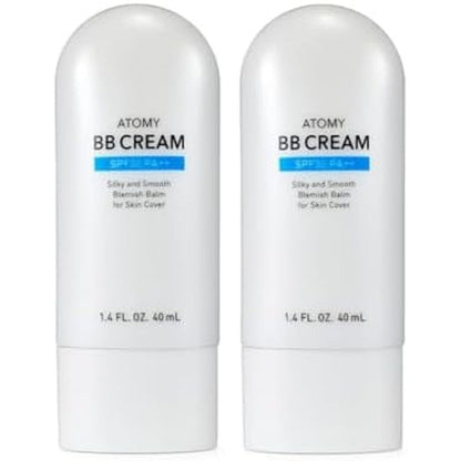 Atomy BB Cream SPF 30 PA++ front view displaying dual pack tubes for radiant skin coverage.