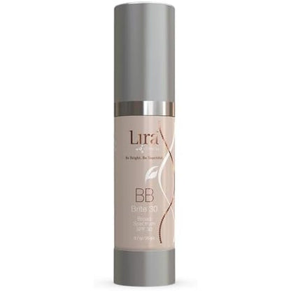 Lira Clinical BB SPF 30 Tinted Cream Brite 30 for full coverage