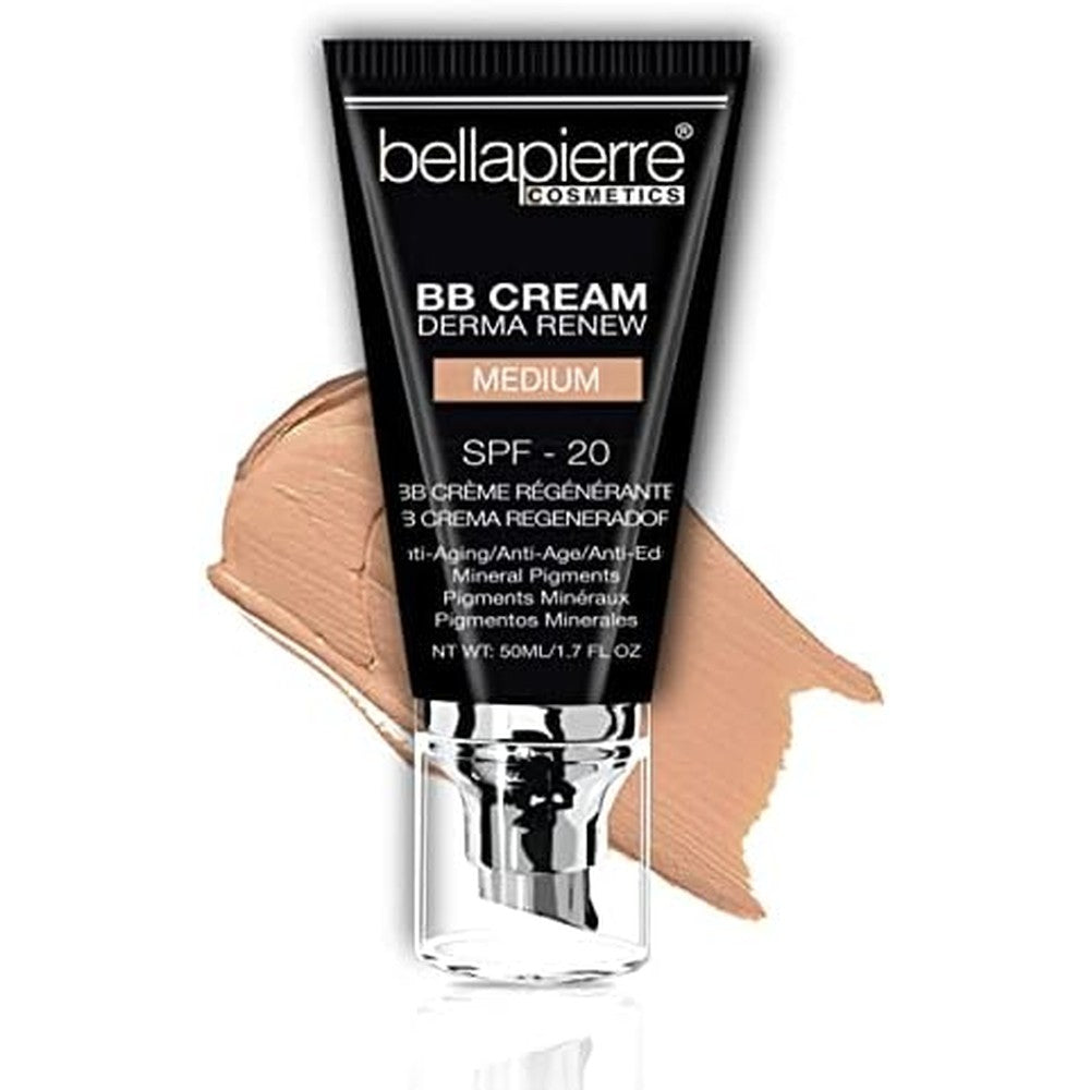 Bellapierre BB cream front view container with pump applicator