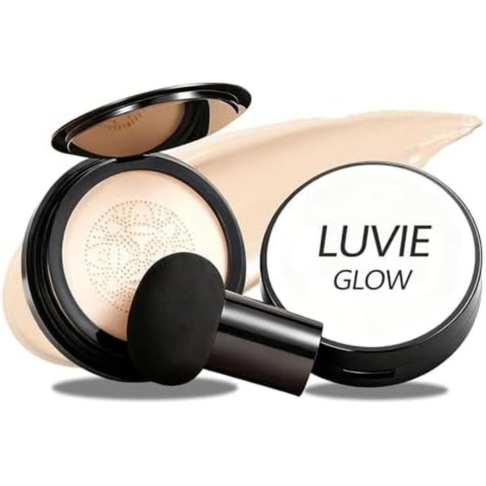 Luvie Glow mushroom head air cushion CC cream front view packaging