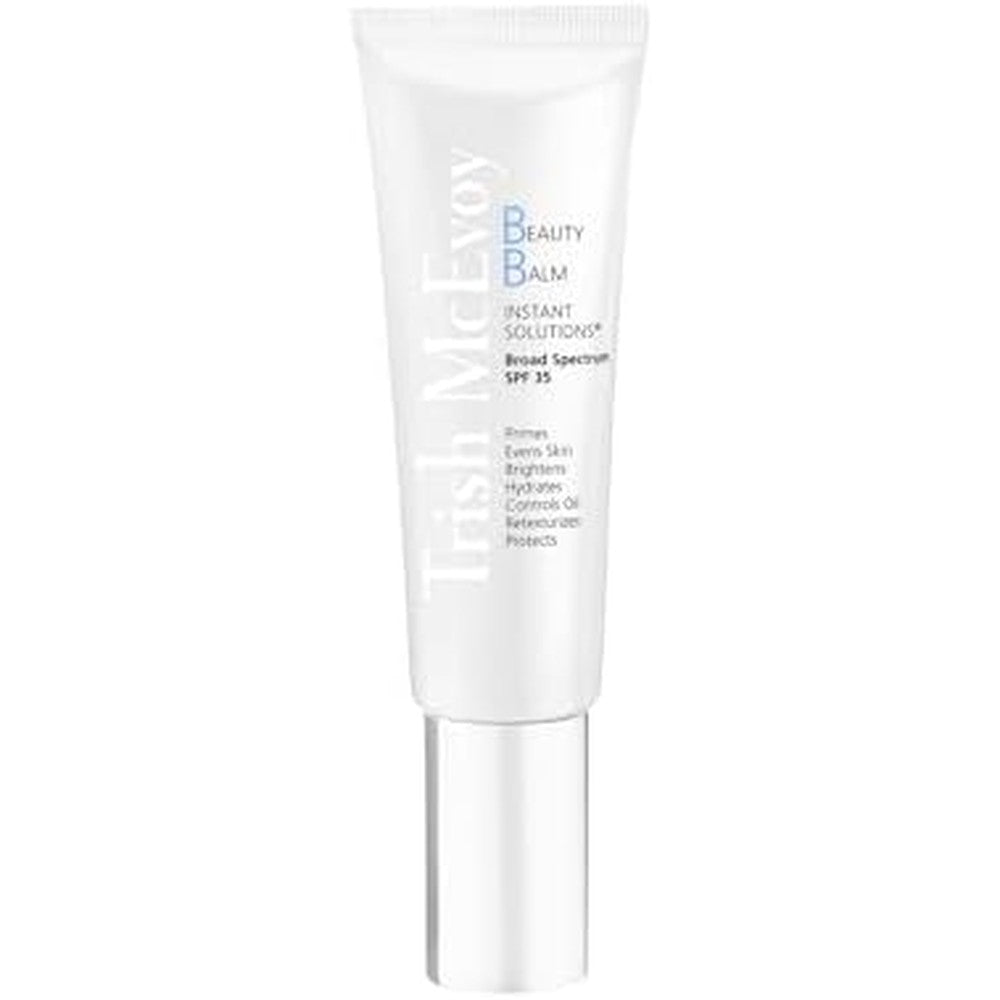 Trish McEvoy Beauty Balm Instant Solutions SPF 35 front view tube