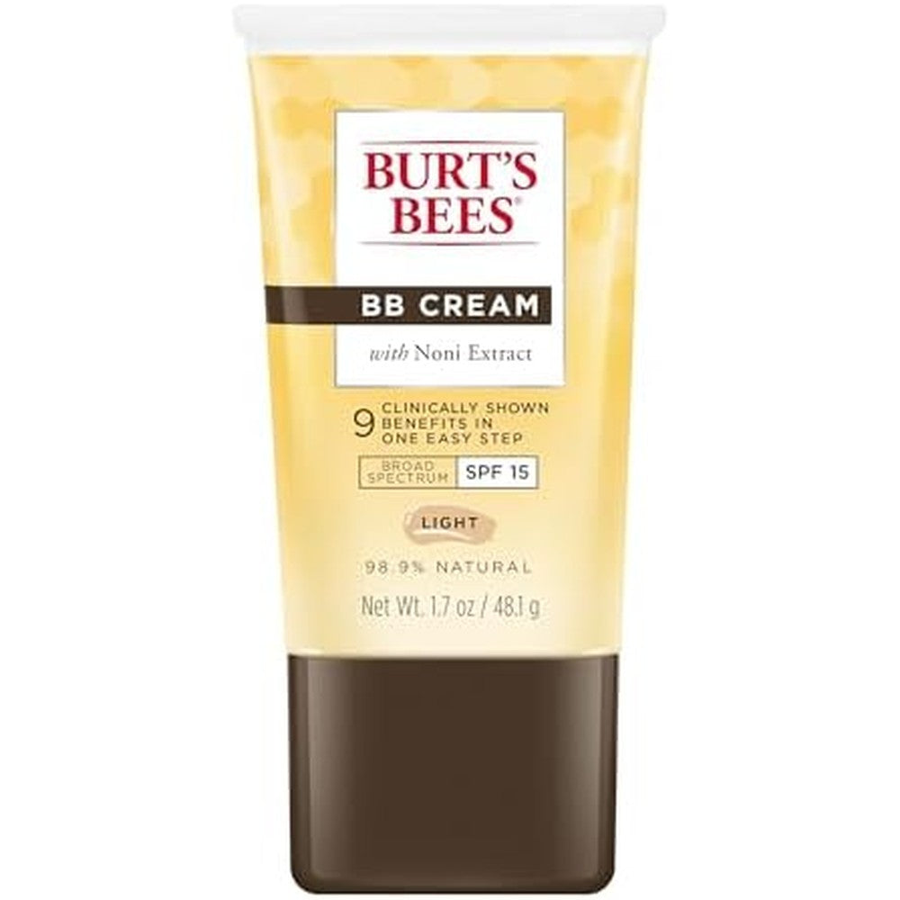 Burt's Bees BB Cream tinted moisturizer front view tube packaging