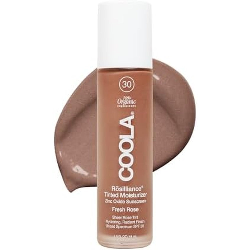 COOLA Organic Rosilliance Tinted Moisturizer front view bottle