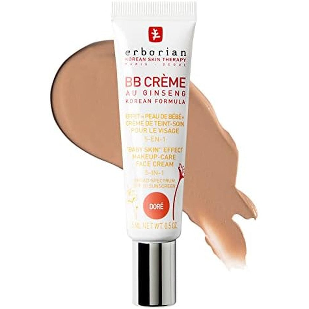 Erborian BB cream front tube view showing branding and shade name