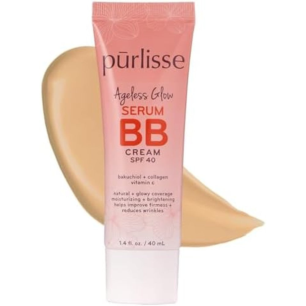 Purlisse Ageless Glow Serum BB Cream front view packaging