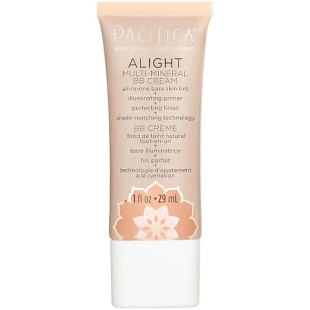 Pacifica Alight Multi Mineral BB Cream Medium front view tube