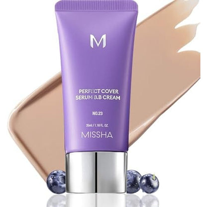 MISSHA M Perfect Cover Serum BB Cream No.23 Natural Beige tube