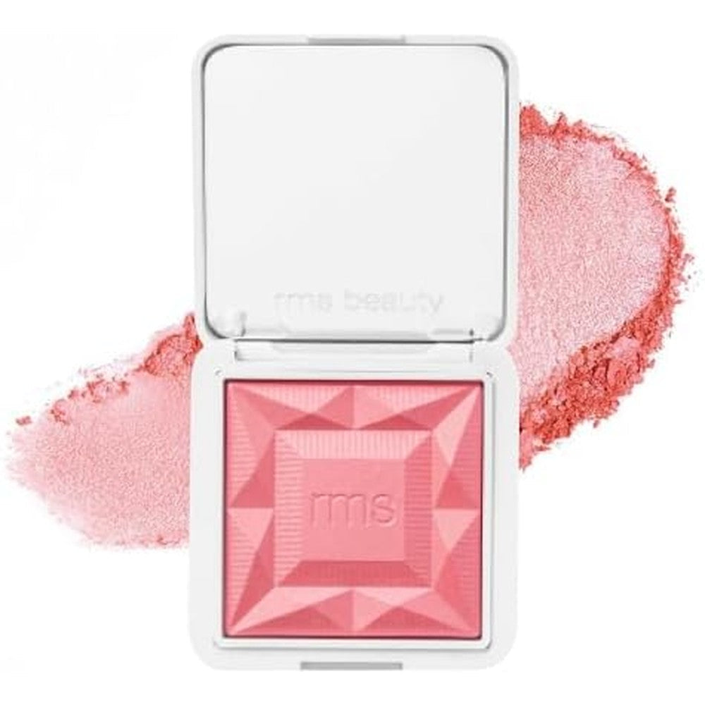 RMS Beauty ReDimension Hydra Powder Blush open compact front view showing French Rose shade.