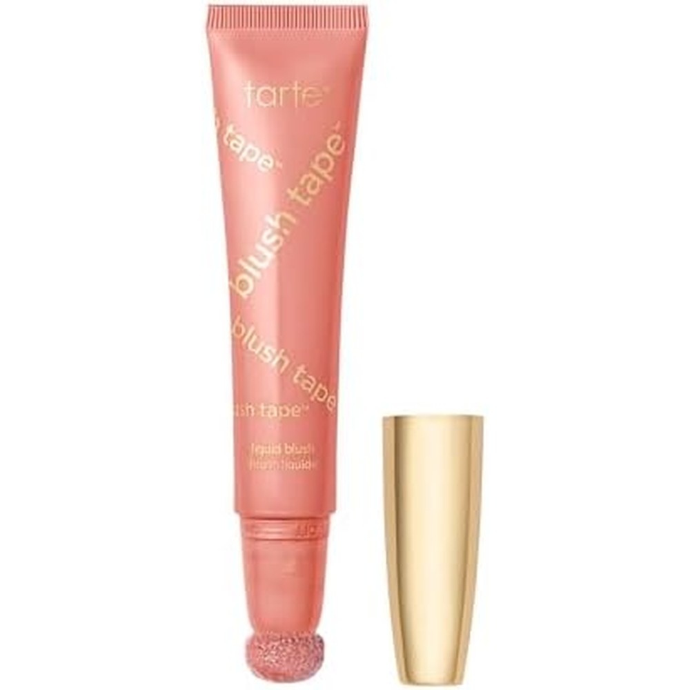 Tarte Blush Tape Liquid Peach Blush front view tube showing cushion tip applicator.