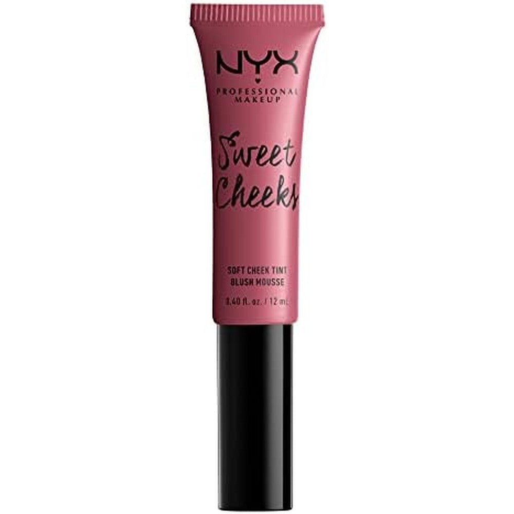 NYX Professional Makeup Sweet Cheeks Soft Cheek Tint Baby Doll front view cream blush tube
