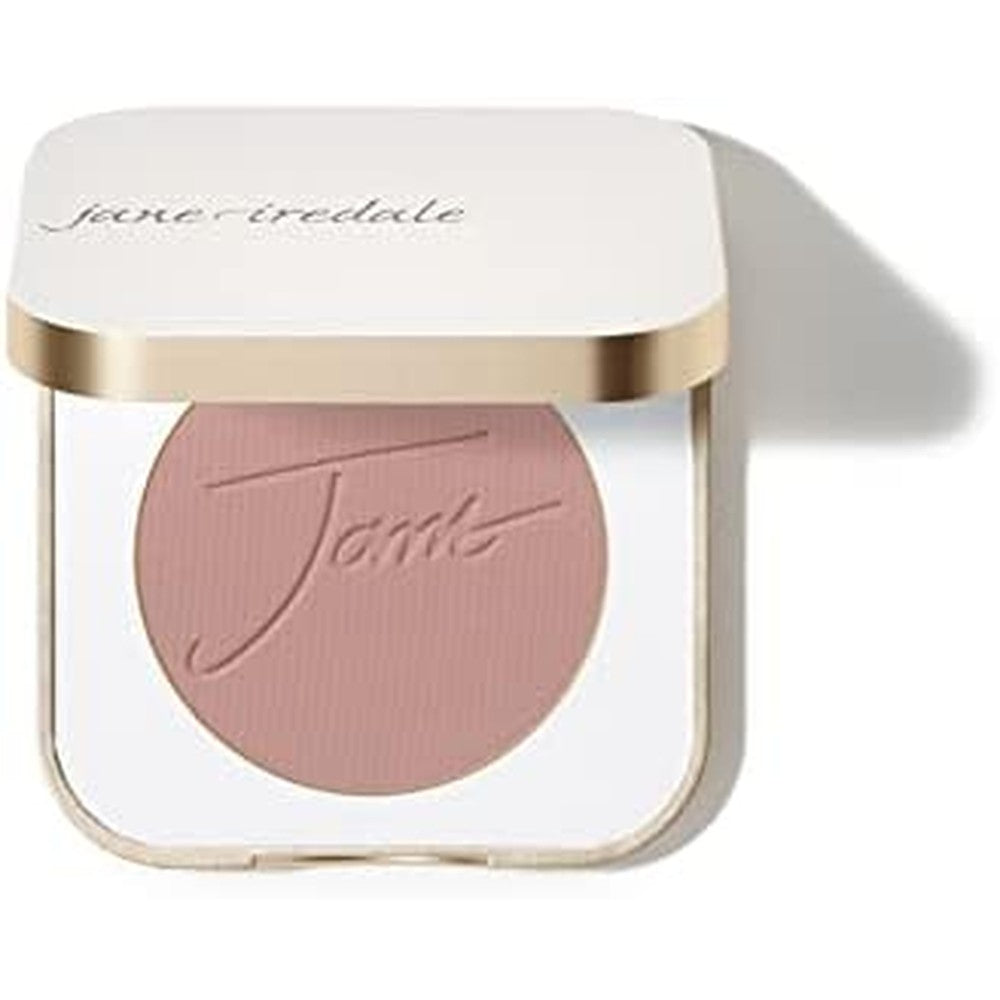 Jane Iredale PurePressed Blush in Barely Rose premium mineral makeup front view