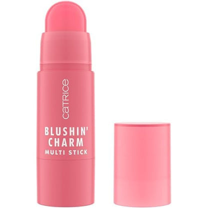 Catrice Cosmetics Blushin' Charm Multi Stick Pink Sweetheart front view cream lip and cheek tint stick