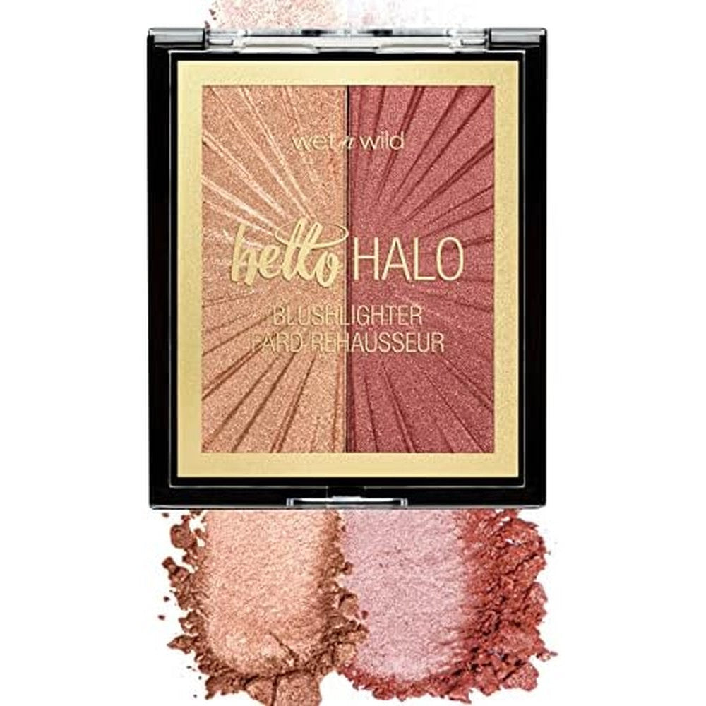 Wet N Wild MegaGlo Blushlighter front view of the compact palette