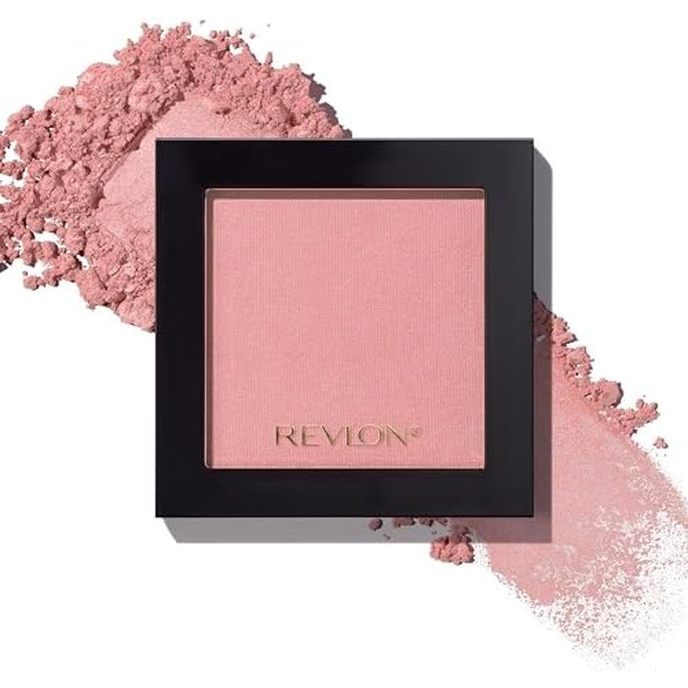 Revlon powder blush front view featuring shade packaging