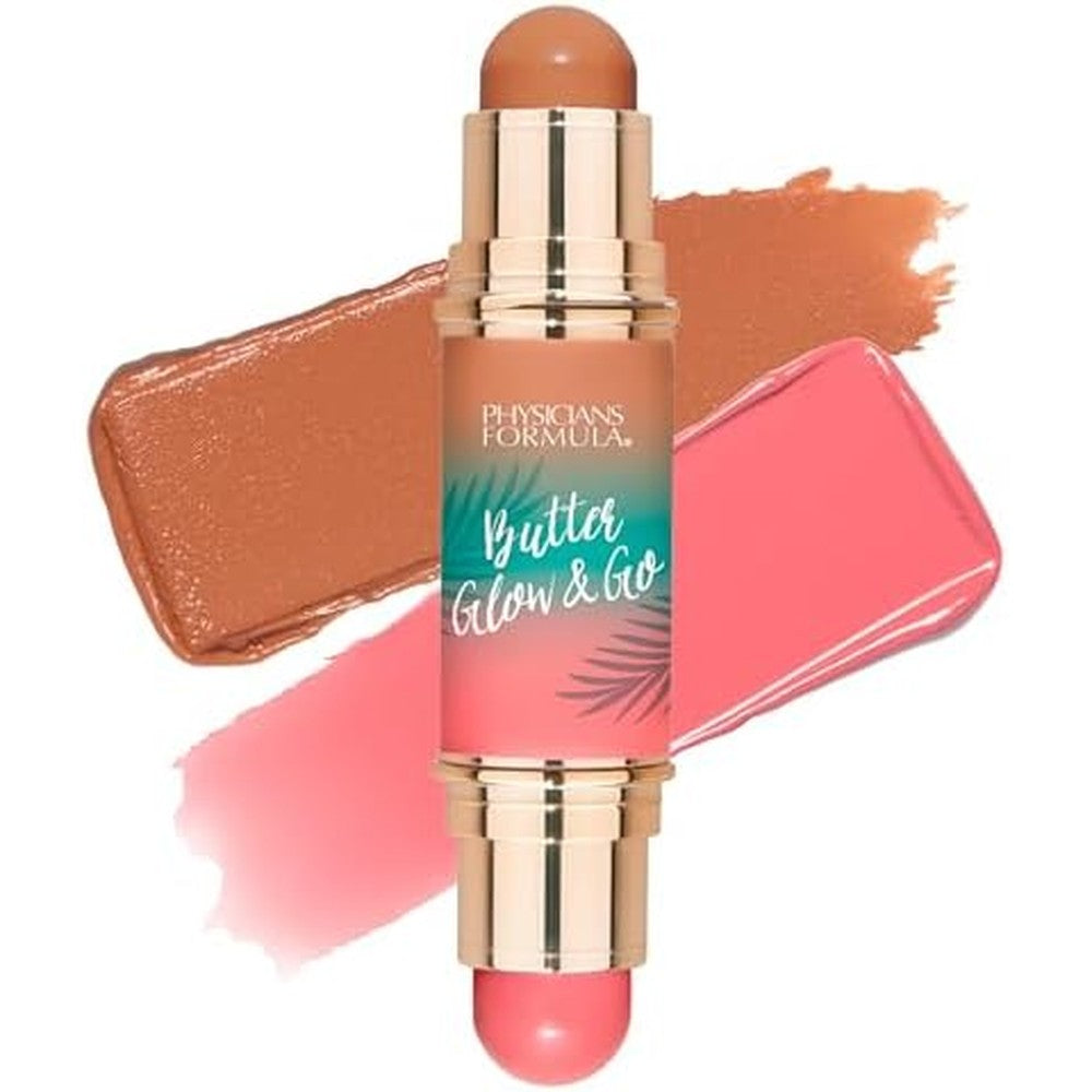 Physicians Formula Butter Glow And Go Multiuse Stick Sunkissed Rose front view packaging