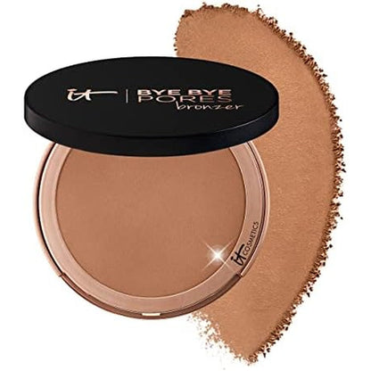 IT Cosmetics Bye Bye Pores Anti Aging Bronzer front view compact packaging