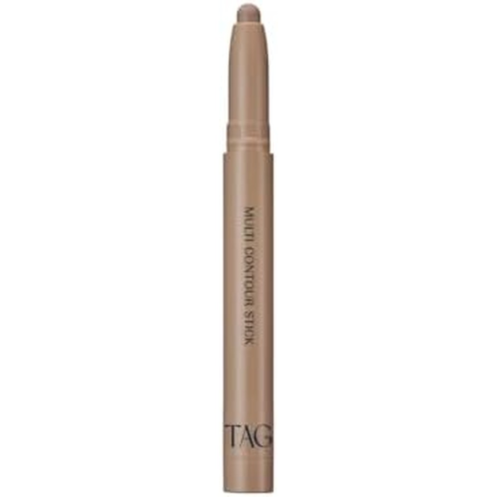Too Cool For School TAG Touch A Gleam Multi Contour Stick front view cream bronzer for precise face shaping.