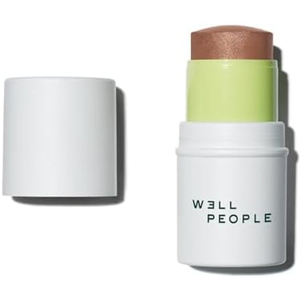Well People Supernatural Stick Bronzer front view of cream bronzer stick in Neutral Tan