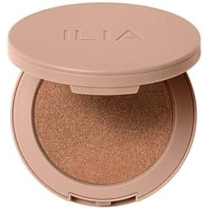 ILIA Sunshift Cream Bronzer Ray front view packaging for a sun-kissed makeup look.
