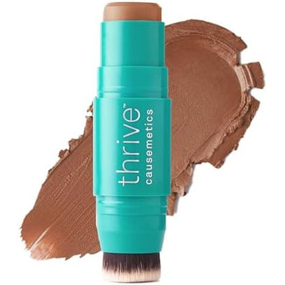 Thrive Causemetics Triple Threat Color Stick front view cream bronzer packaging