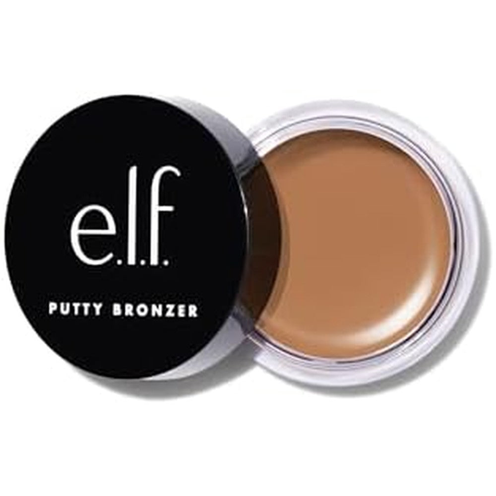 E.l.f. Putty Bronzer Tan Lines front view jar packaging