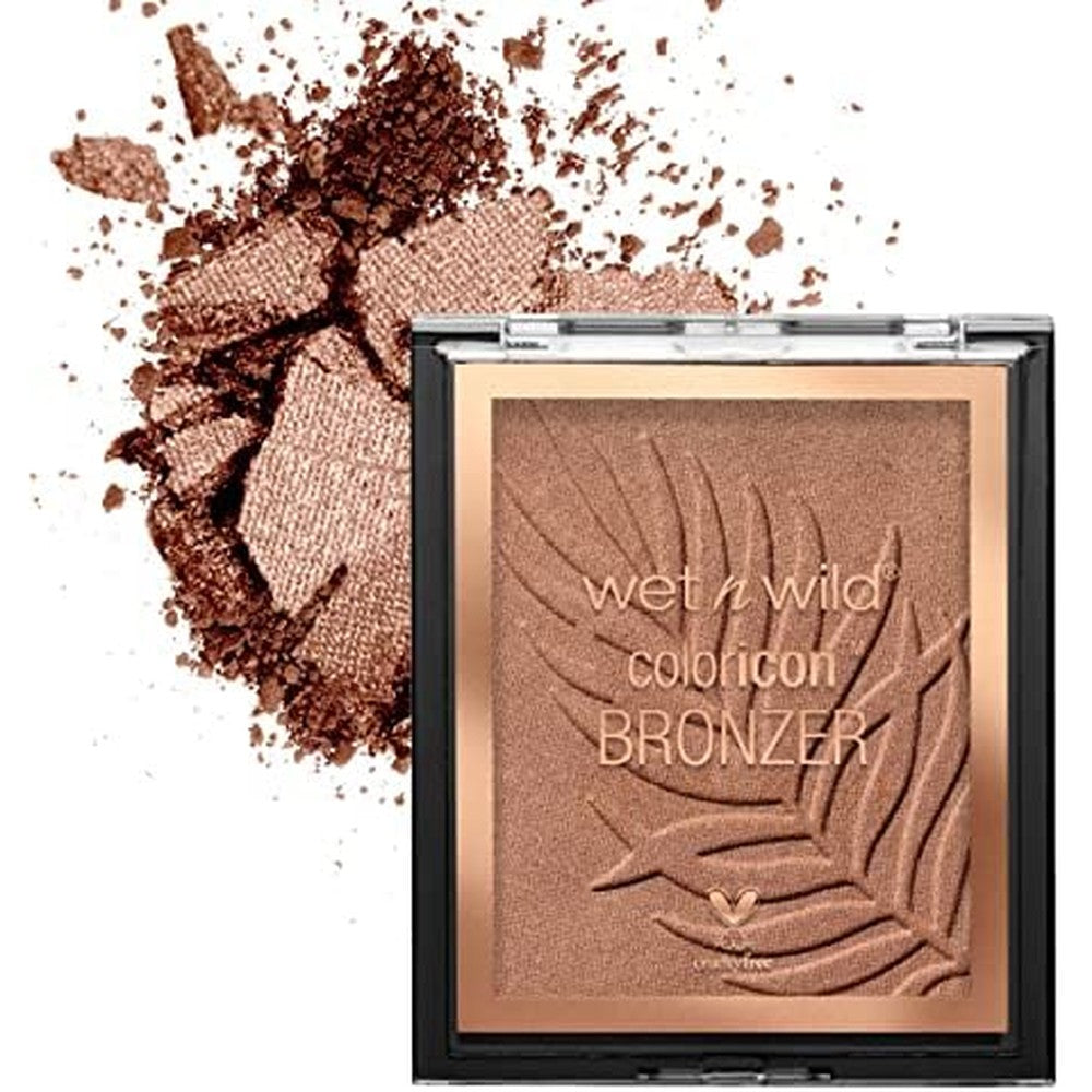 Wet n Wild Color Icon Bronzer Sunset Striptease front view showing compact packaging
