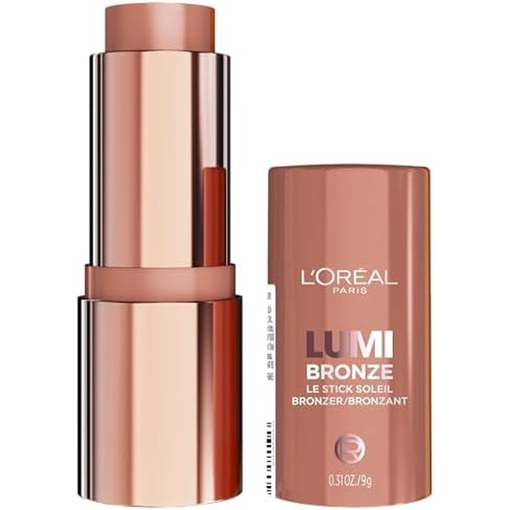 L'Oreal Paris True Match Lumi Bronze Le Stick Soleil front view showing the product packaging.